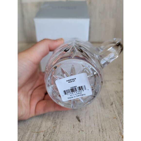 Marquis Waterford mug Xmas tree Star cup Crystal collectible - Picture 3 of 7